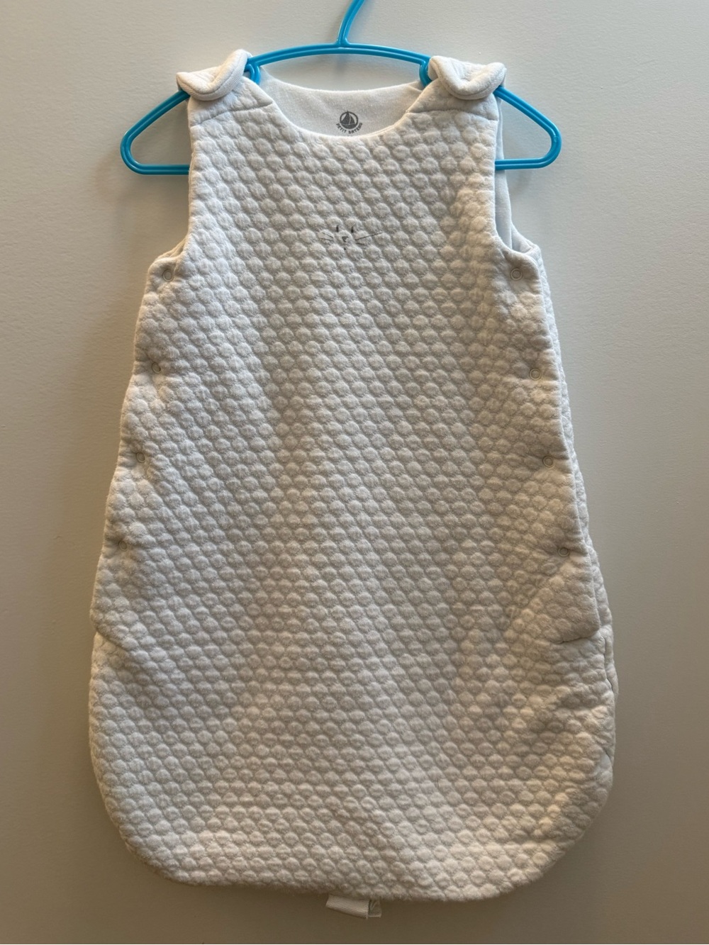 Petit Bateau 6M 2.0 TOG White Sleep Sack Sleep bag